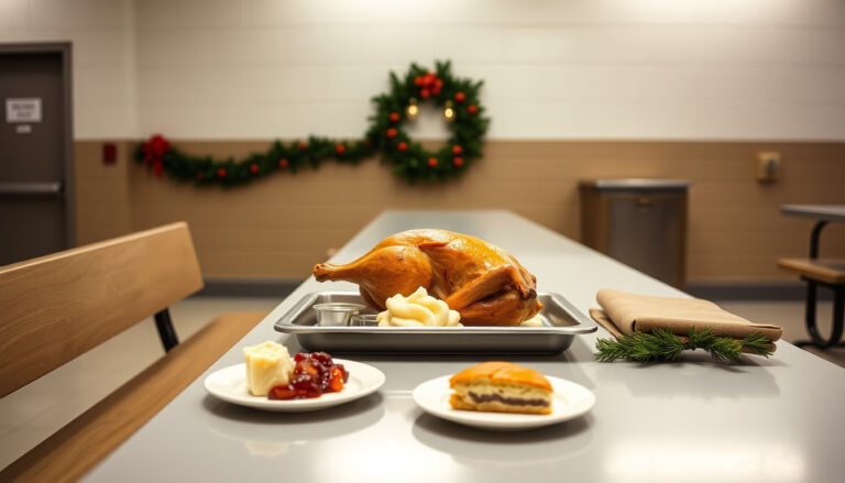 Inmates Christmas Dinner Menu: What Prisoners Eat on Christmas